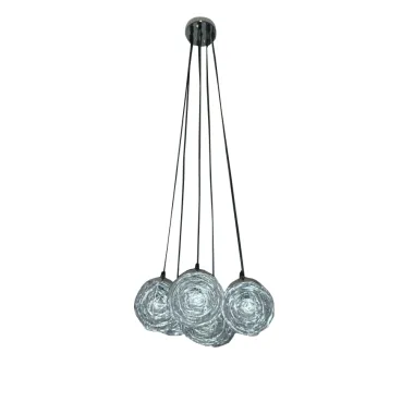 Lampa sufitowa Saturn 7-ramienna Ø 15 cm (kula)